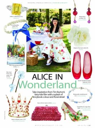 If you are looking to have Alice in Wonderland Wedding Theme for your 