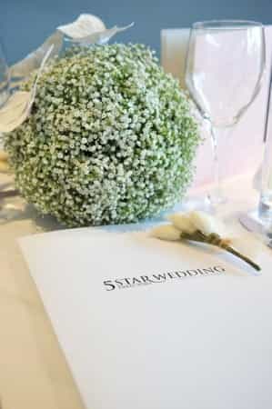 wedding flowers 5 star weddings
