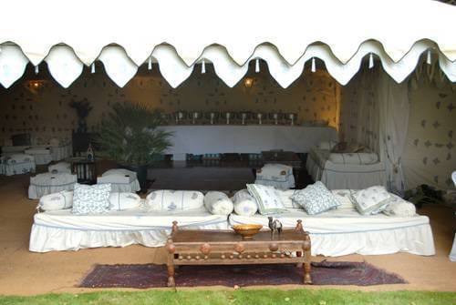 Vintage Wedding Tent