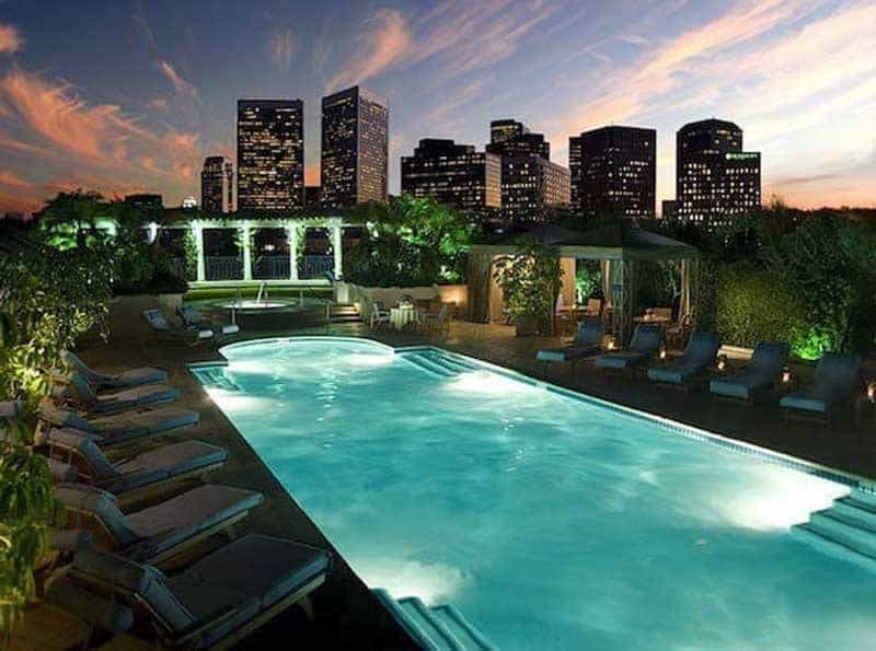  Peninsula Hotel in Beverly Hills Swimming Pool