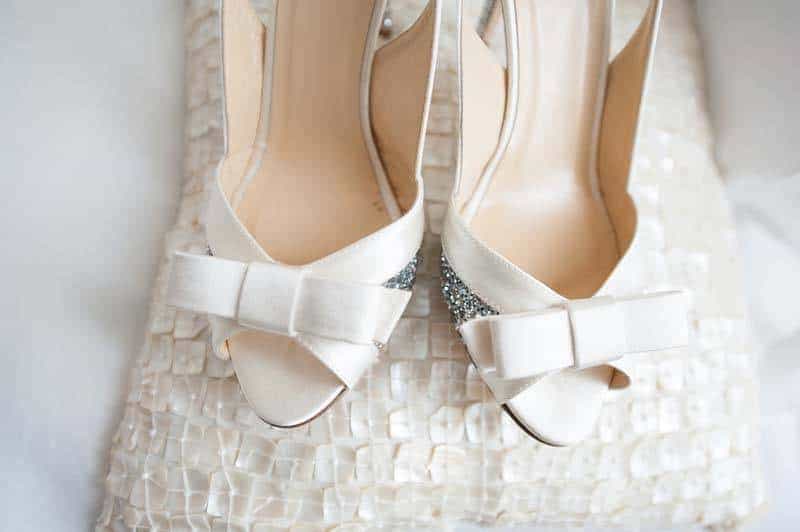 Peep Toe Wedding Shoes