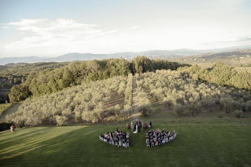 Real wedding in Italy