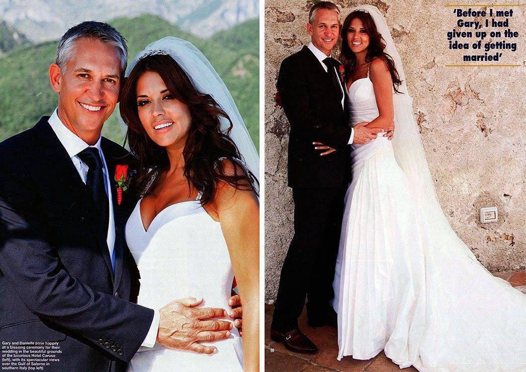 The Secret Wedding of Garry Lineker and Danielle Bux