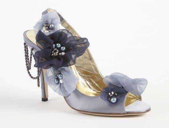 Luxury Blue Wedding Shoes Designer Wedding Shoes