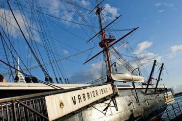 HMS Warrior A sought after venue on the South Coast