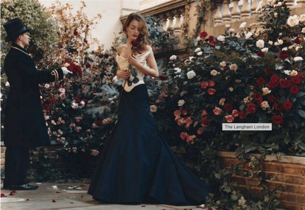 the langham london opens the middleton rose garden