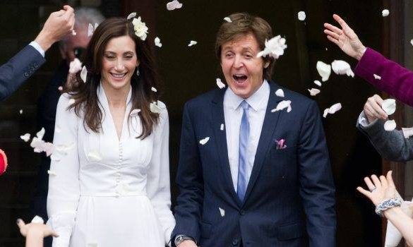 Sir Paul McCartney Marries American Heiress, Nancy Shevell