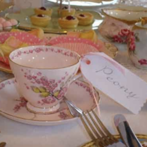 Serve Delicious Cake On Beautiful Vintage China