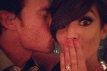 Frankie Sandford's Engagment Ring