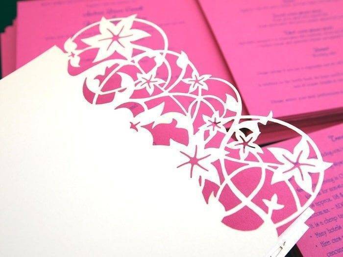 Beautiful Bespoke Laser Cut Stationery - Intricate Creations - Laser Cut Stationery Beautiful Bespoke Laser Cut Stationery - Intricate Creations - Laser Cut Stationery