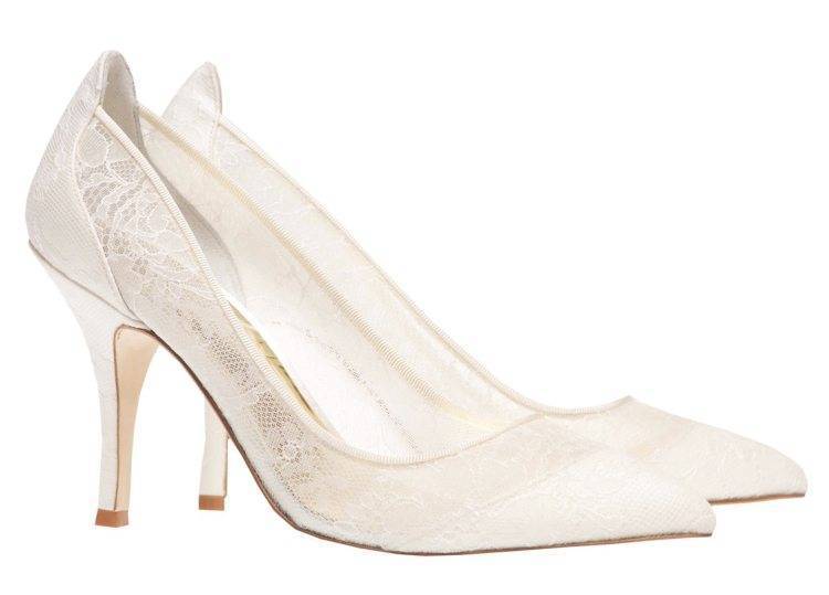 Satin Bridal Shoes Freya Rose