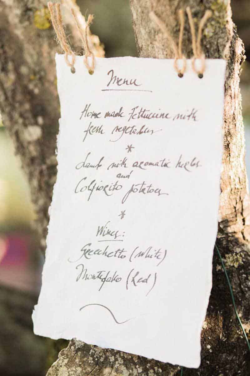 Eliza & Rob’s Umbrian Wedding Wedding Details