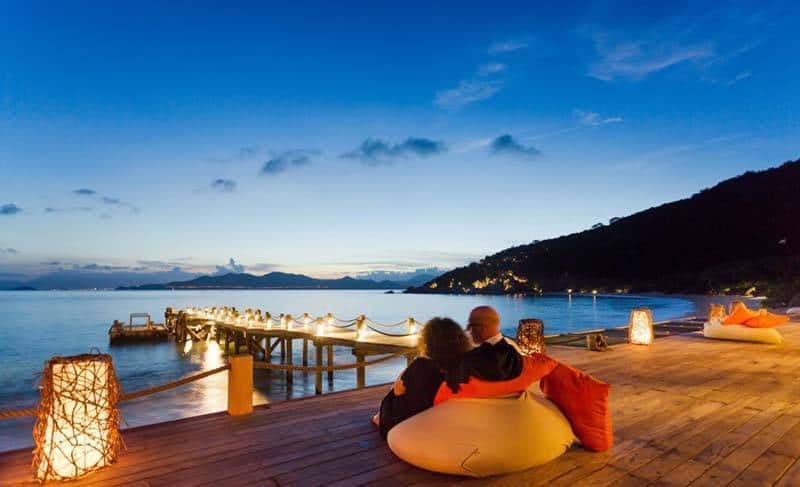 Six Senses Spa and Resort in Ninh Van Bay Vietnam,