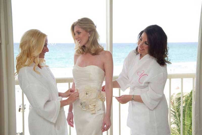 Bride Getting Ready At The Four Seasons