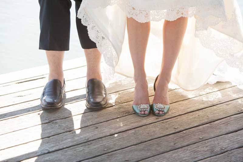 Bride And Groom Shoes