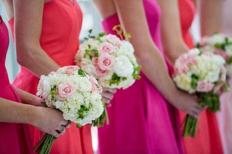 Pink Bridesmaid Dresses