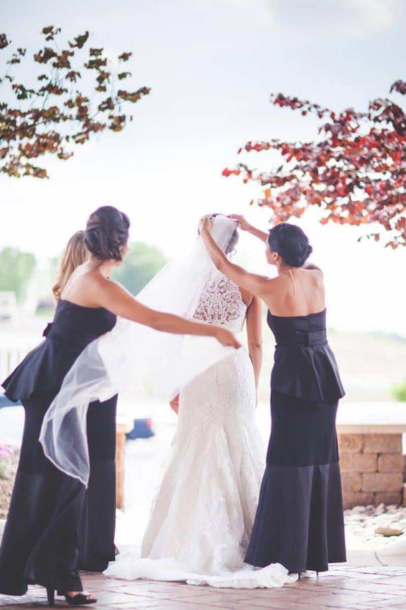 Bride Getting Ready