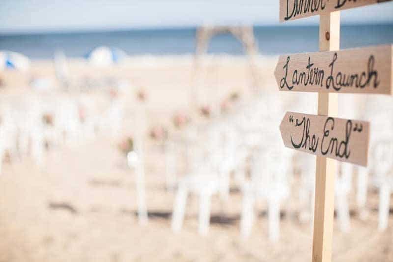 Beach Wedding Styling