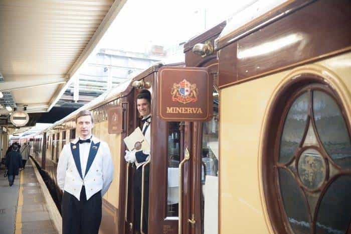 Immaculate Steward Waiting to Assist Us On the Orient Express