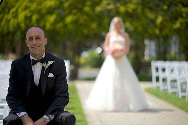 Groom Waiting For Bride