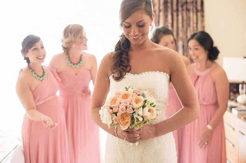 Bride with Bridesmaids