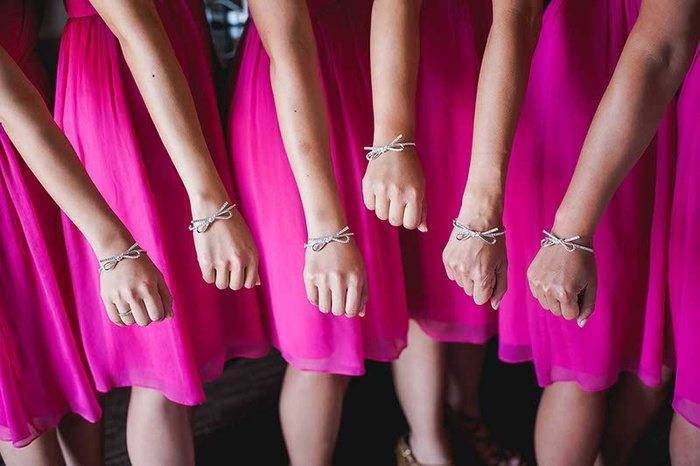 Pink Bridesmaid Dresses