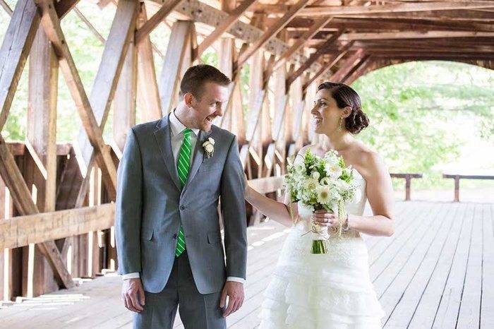Bride and Groom First Look