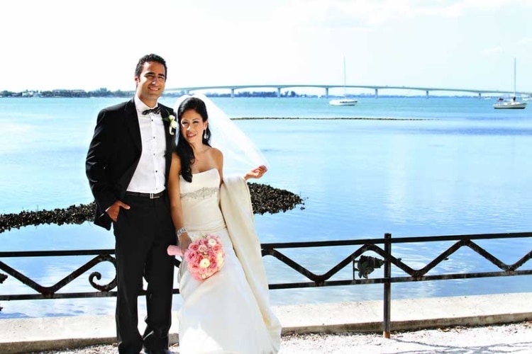 Magical Pink And Black Garden Wedding In Florida Real Wedding Florida