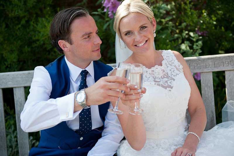 Katie + Matt Country House Manor Wedding Bride And Groom