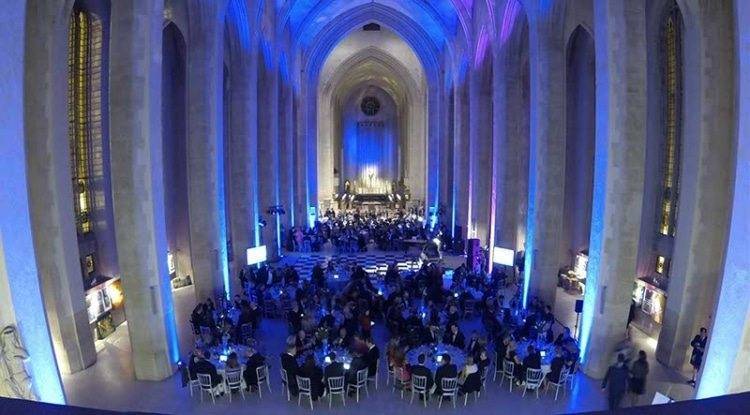 MGN events - Guildford Cathedral event lighting