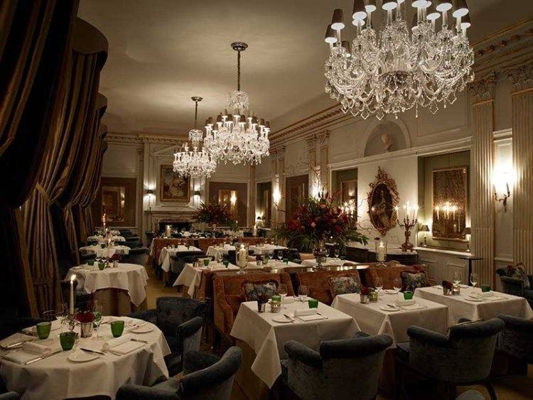 The Andre Garrett Restaurant by gorgeous candlelight. Photograph courtesy of Cliveden House The Andre Garrett Restaurant by gorgeous candlelight. Photograph courtesy of Cliveden House