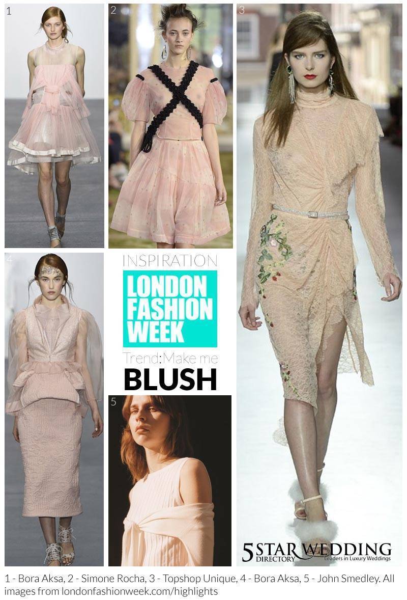 London Fashion Week Bridal Inspiration