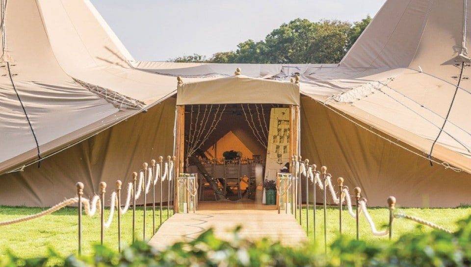 Wedding Tipi Entrance Wedding Tipi Entrance