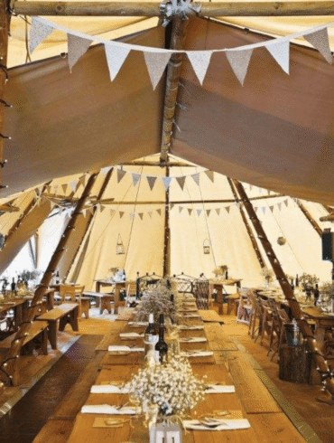 Luxurious Wedding Tipis