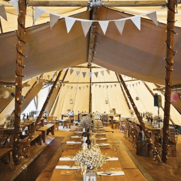 Luxurious Wedding Tipis