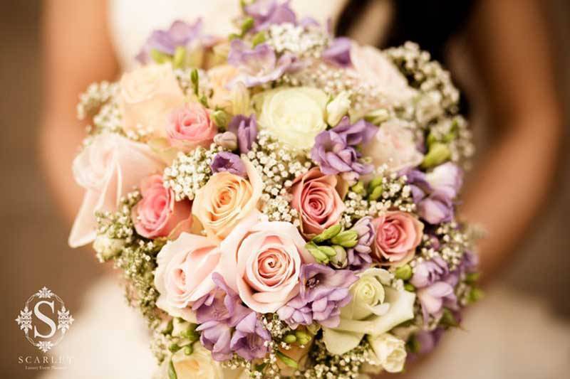 Scarlet Events Wedding at the Royal Exchange Luxury Wedding Flowers