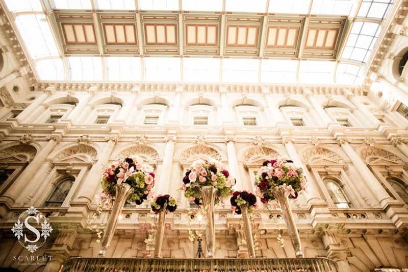 Scarlet Events Wedding at the Royal Exchange Scarlet Events Wedding at the Royal Exchange