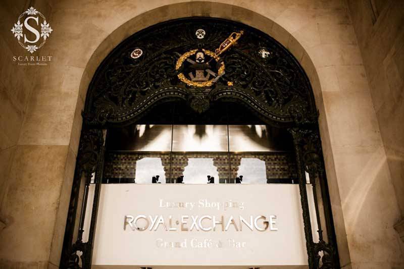 Scarlet Events Wedding at the Royal Exchange Scarlet Events London