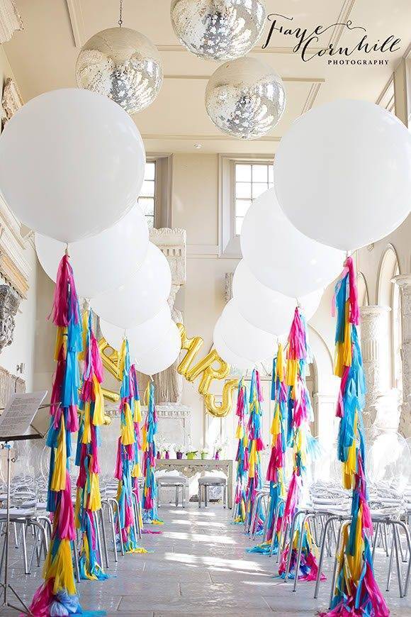 Balloon Wedding Aisle Balloon Wedding Aisle