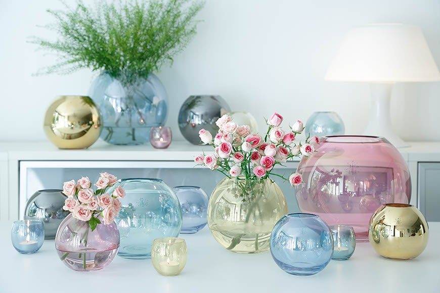 The Wedding Shop Pink Pastel Vases The Wedding Shop Pink Pastel Vases