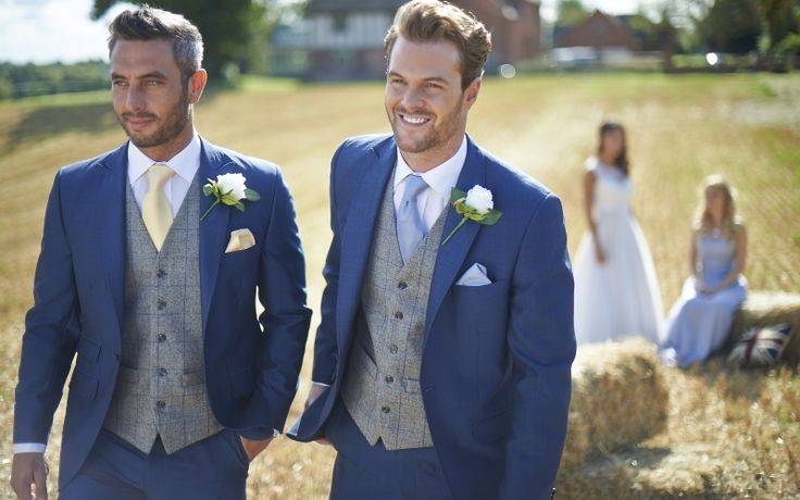 Luxury Blue Mens Wedding Suits Luxury Blue Mens Wedding Suits