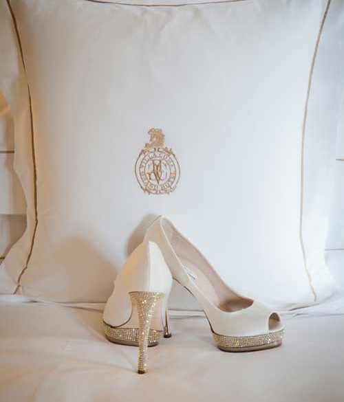 A Real Tuscan Wedding With A White And Crystal Theme