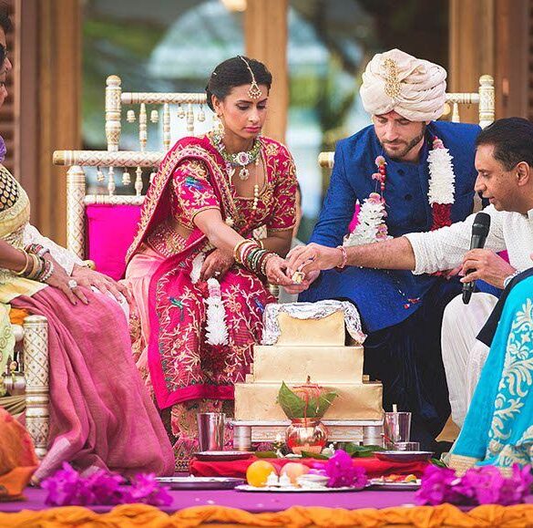 Traditional Indian Wedding Set In Umbria Italy