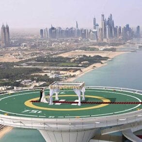 Burj Al Arab Offers Weddings On The Helipad