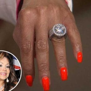 La Toya Jackson 17.5 Carat Engagement Ring