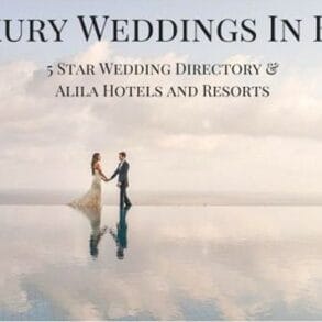 Introducing a series on luxury weddings in Bali