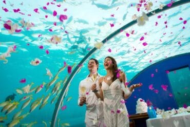 Underwater Weddings at Conrad Maldives Rangali Island