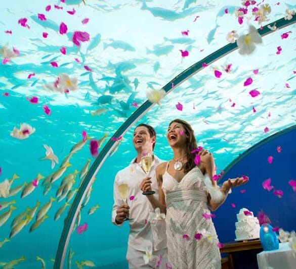 Underwater Weddings at Conrad Maldives Rangali Island