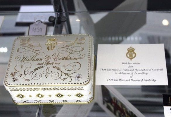 Slice Of Royal Wedding Cake Goes To Auction