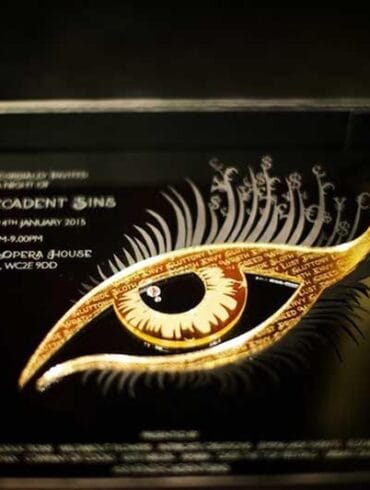 An Evening Of Decadence, Drama & Dreamy Details